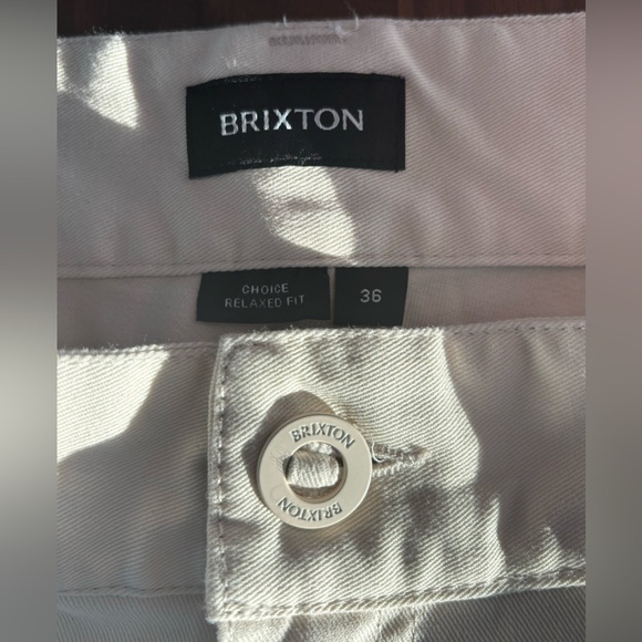 Brixton Choice Chino Relaxed Pant (36 waist) - Picture 2 of 6
